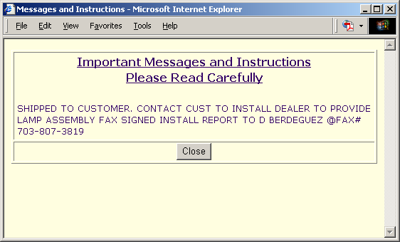 Installation of Machines